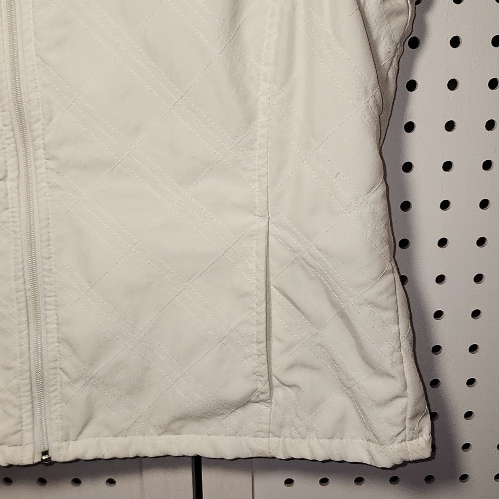 Columbia size PM White Vest Full Zip Lightweight - Picture 2 of 7